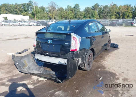 2014 Toyota Prius Three из США, поврежденный, VIN JTDKN3DU0E1775859